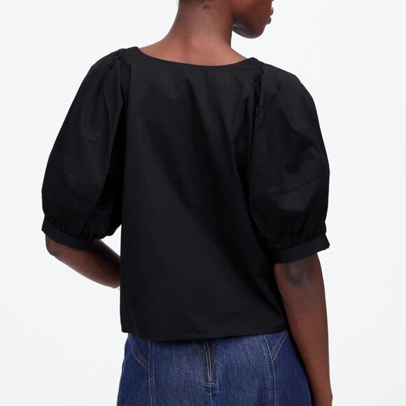 Madewell Relaxed Scoopneck Short-Sleeve Top Size S - Picture 3 of 12